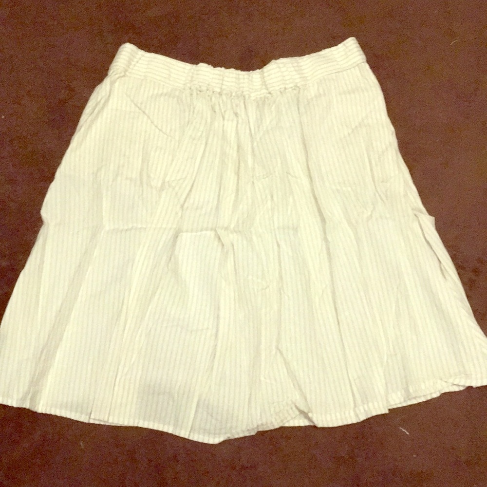 Pinstripe Skirt